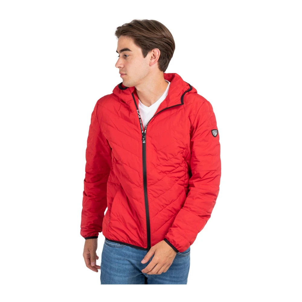Emporio Armani EA7 Rode Herenjas 8Npb07-Pne1Z-1450 Red Heren