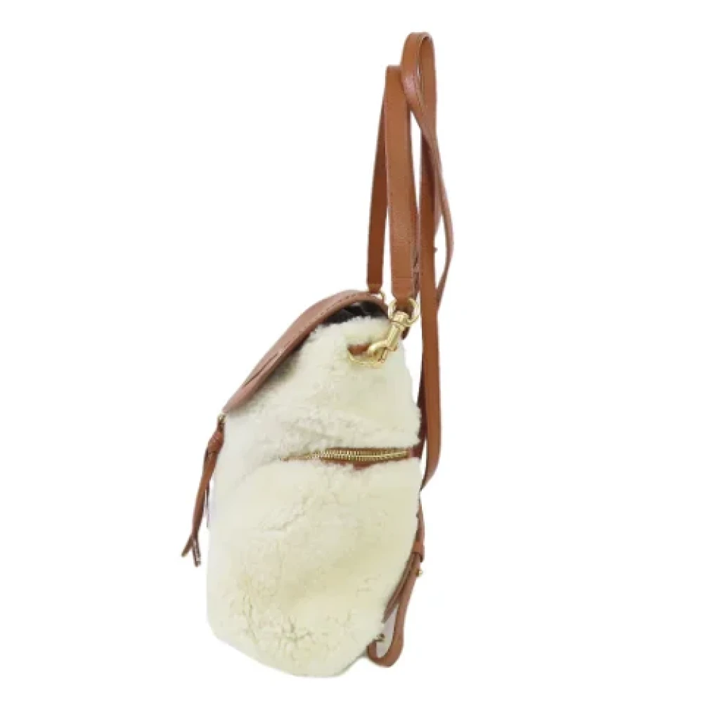 Chloé Pre-owned Leather backpacks Brown Dames