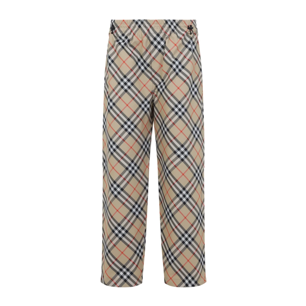 Trousers > Straight Trousers - - Burberry - Modalova