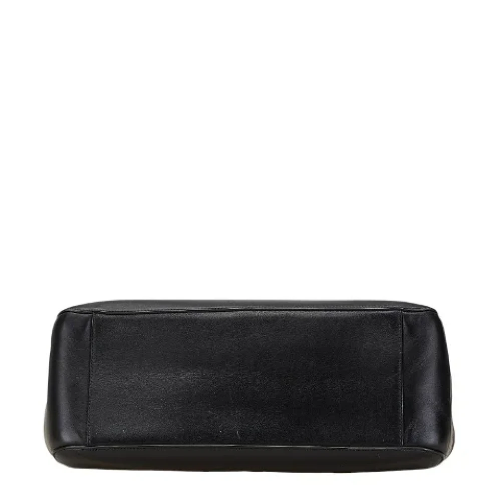 Salvatore Ferragamo Pre-owned Leather handbags Black Dames