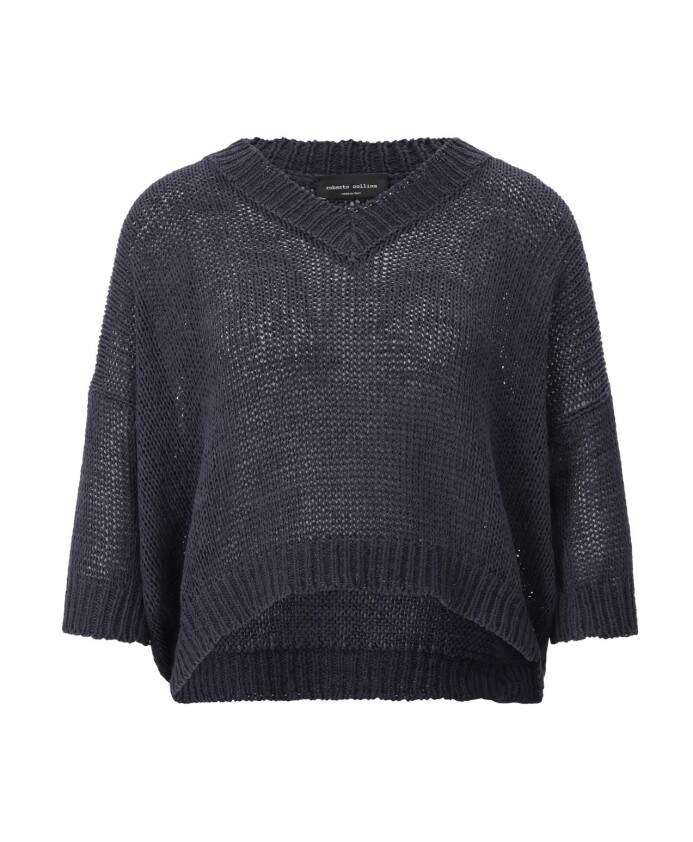 flowing-pull-a-col-en-v-avec-manches-3-4