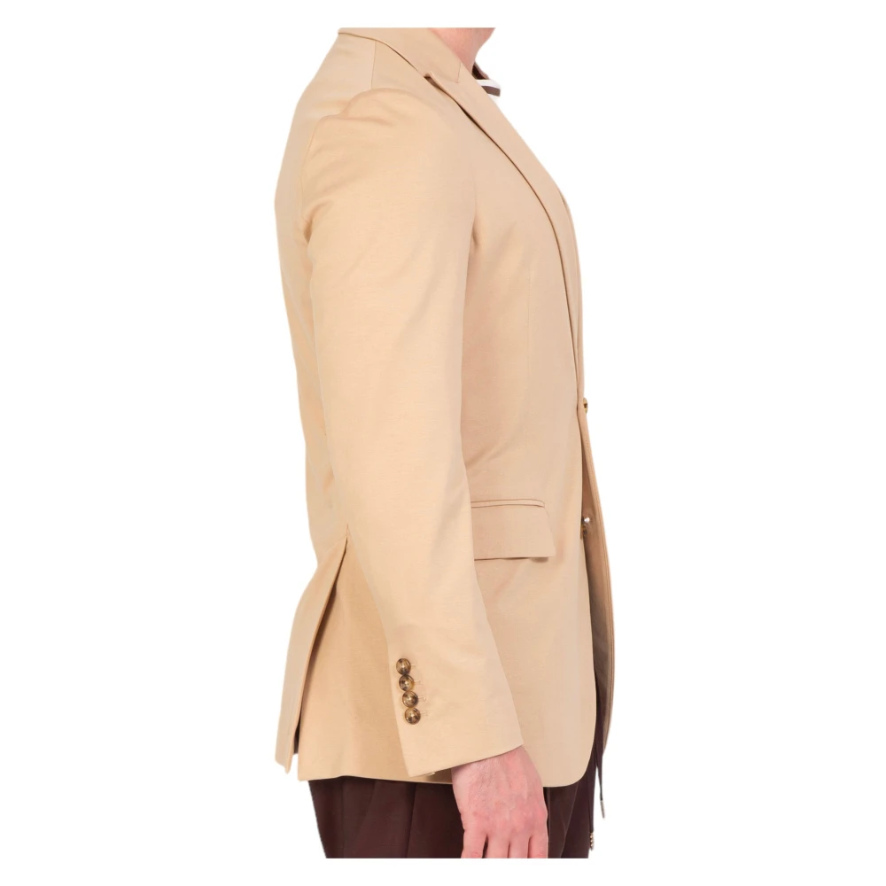 Circolo 1901 Jersey Blazer in Grigio Beige Heren