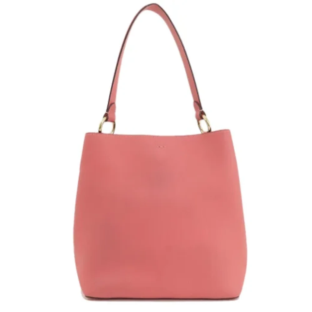 Coach Pre-owned Leather handbags Pink Dames