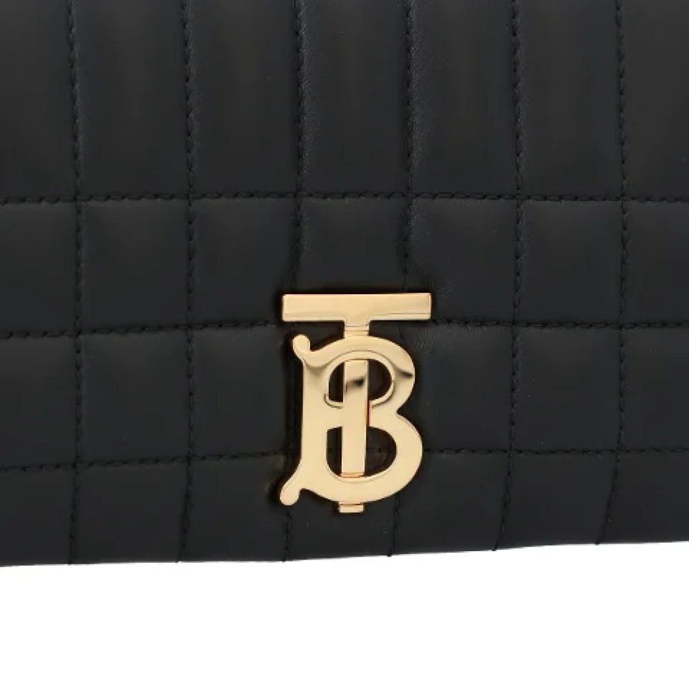 Burberry Leather shoulder-bags Black Dames