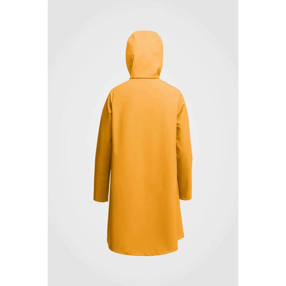 Stutterheim A-lijn Waterdichte Regenjas voor Vrouwen Yellow Dames