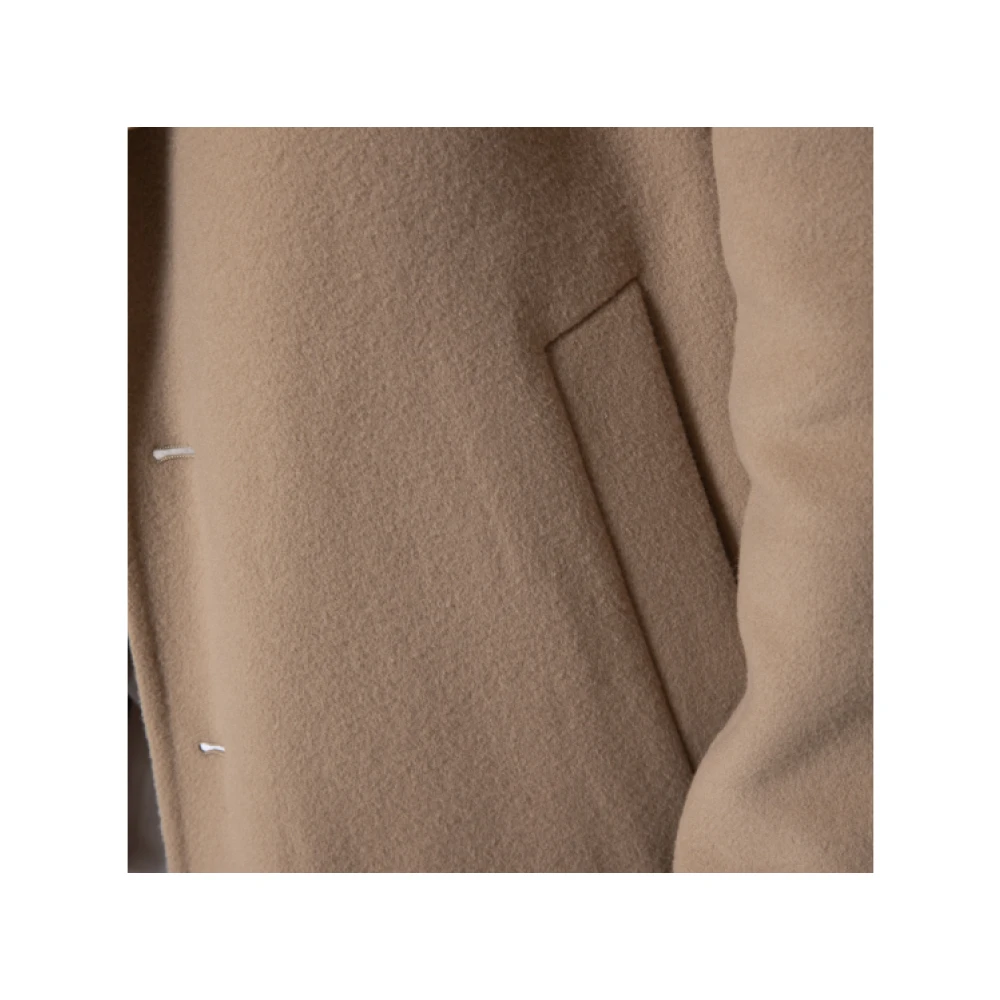 Herno Kameeljas met Drie Knopen Brown Heren