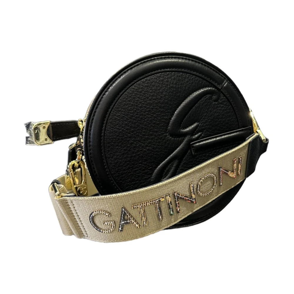 Gattinoni Black Modern Shoulder Bag - Female - Cross Body Bags - One Size - Bags