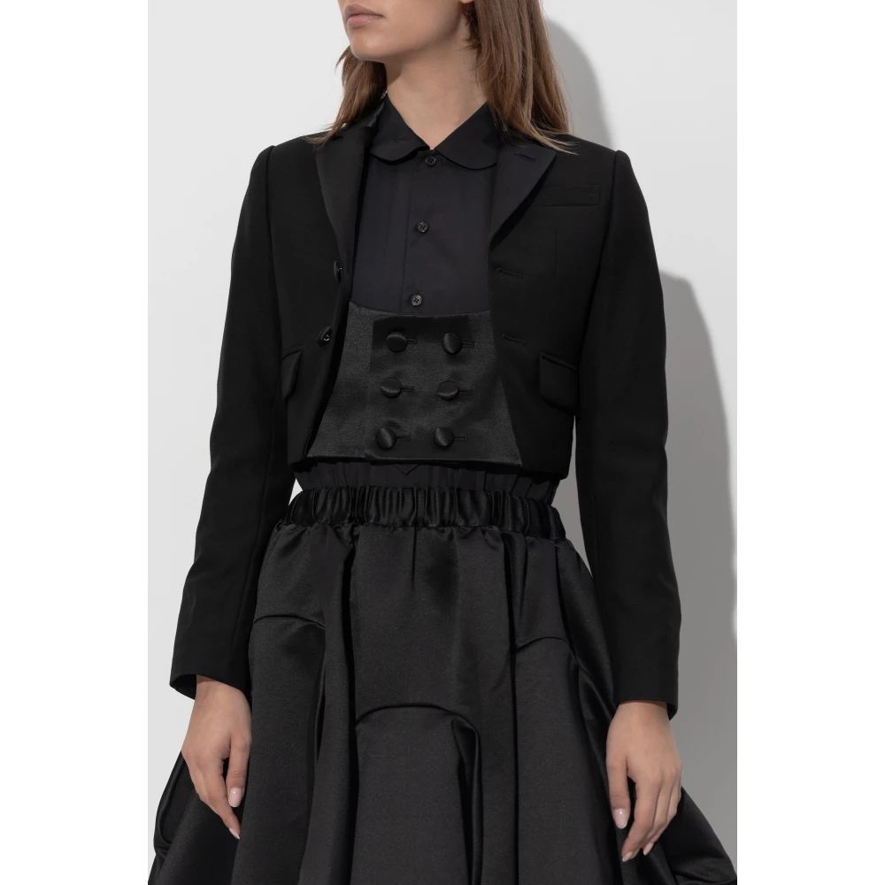 Comme des Garçons Wollen Blazer Black Dames