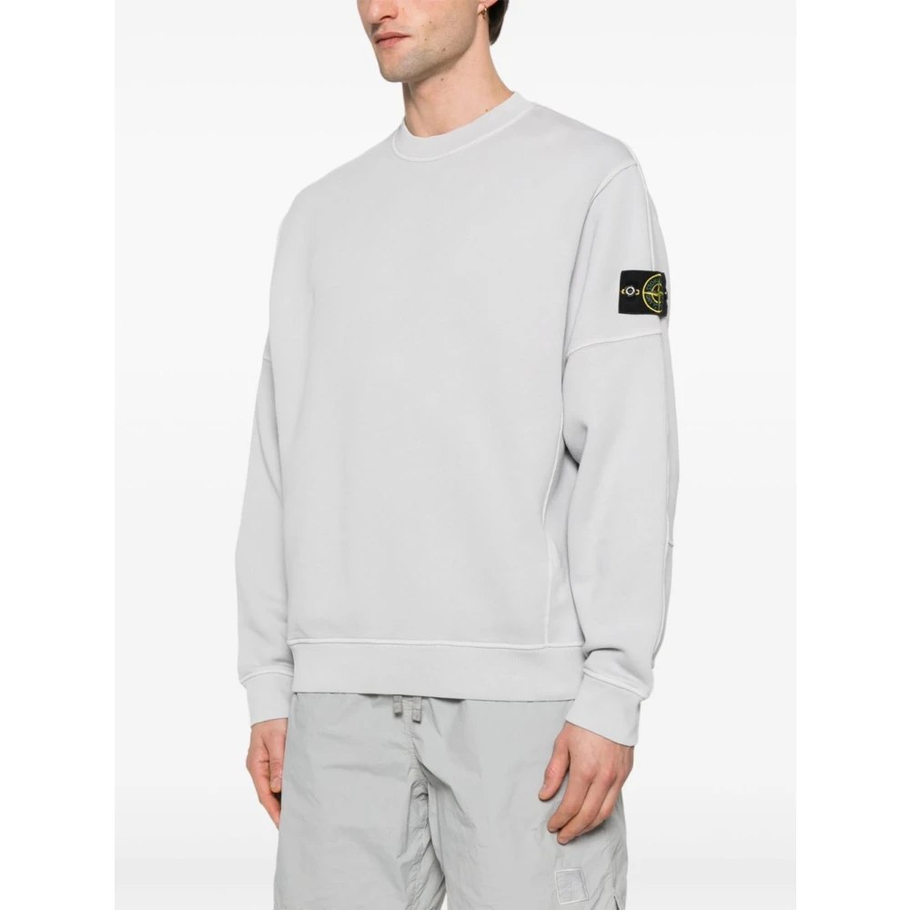 Stone Island Grijze Trui voor Mannen Gray Heren