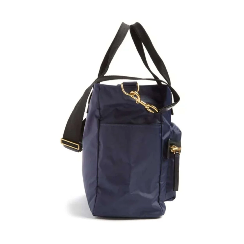 Marc Jacobs Stijlvolle Leren Tas Blue Dames
