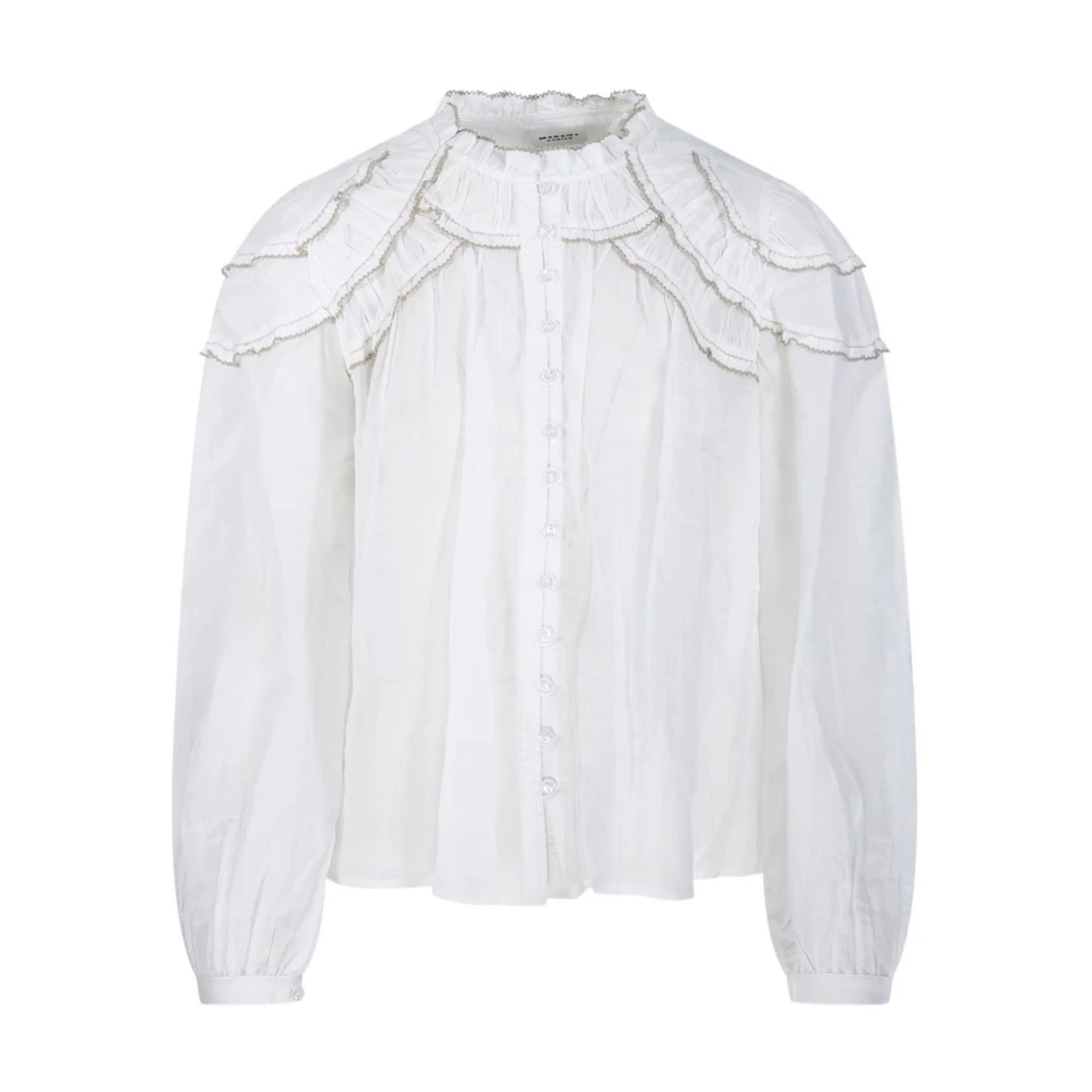 Marant Étoile Women's White Shirts, M, Shirt For