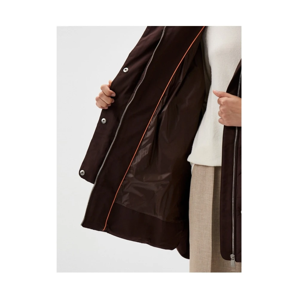 Hugo Boss Stijlvolle Jas voor Mannen Brown Dames