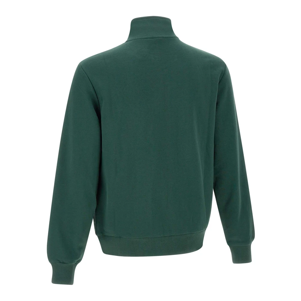 Sun68 Bosgroene Katoenen Sweatshirt met Rits Green Heren
