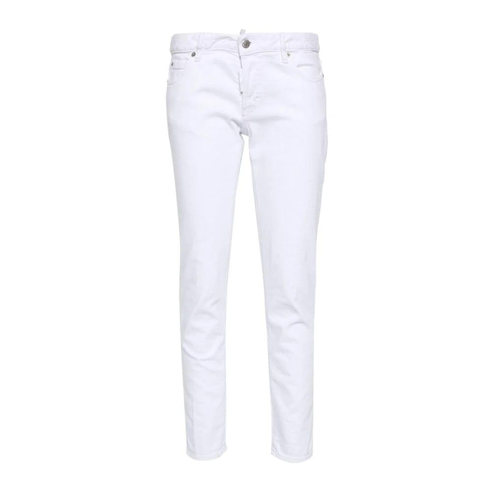 Dsquared2 Slim-fit Jeans White Dames