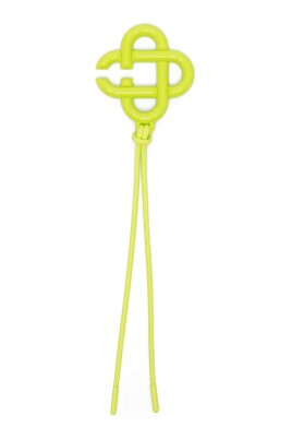 green-logo-charm-keychain