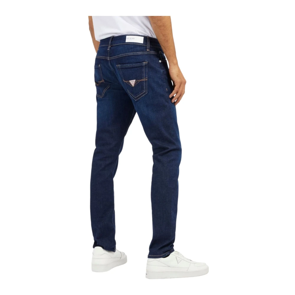 Guess Slim-fit Denim Jeans Blue Heren