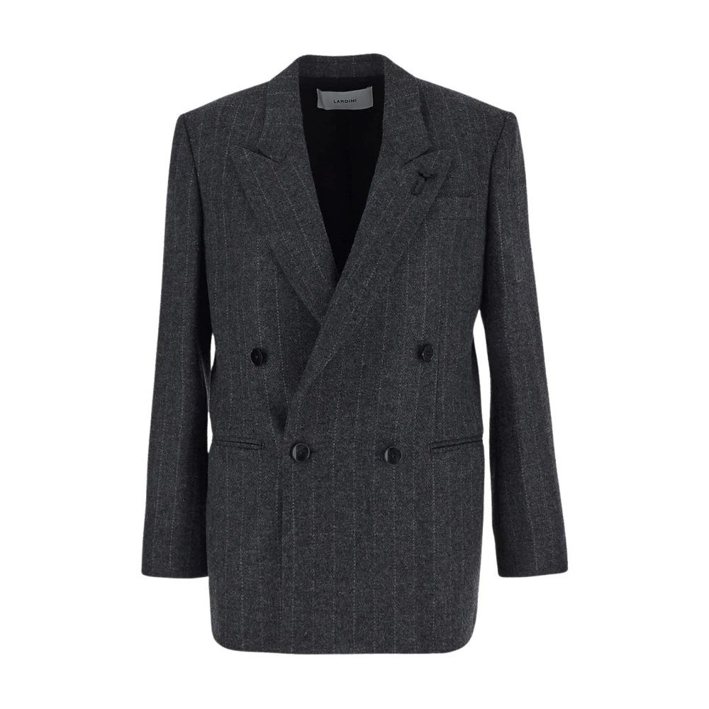 Lardini Wollen double-breasted jas Gray Dames