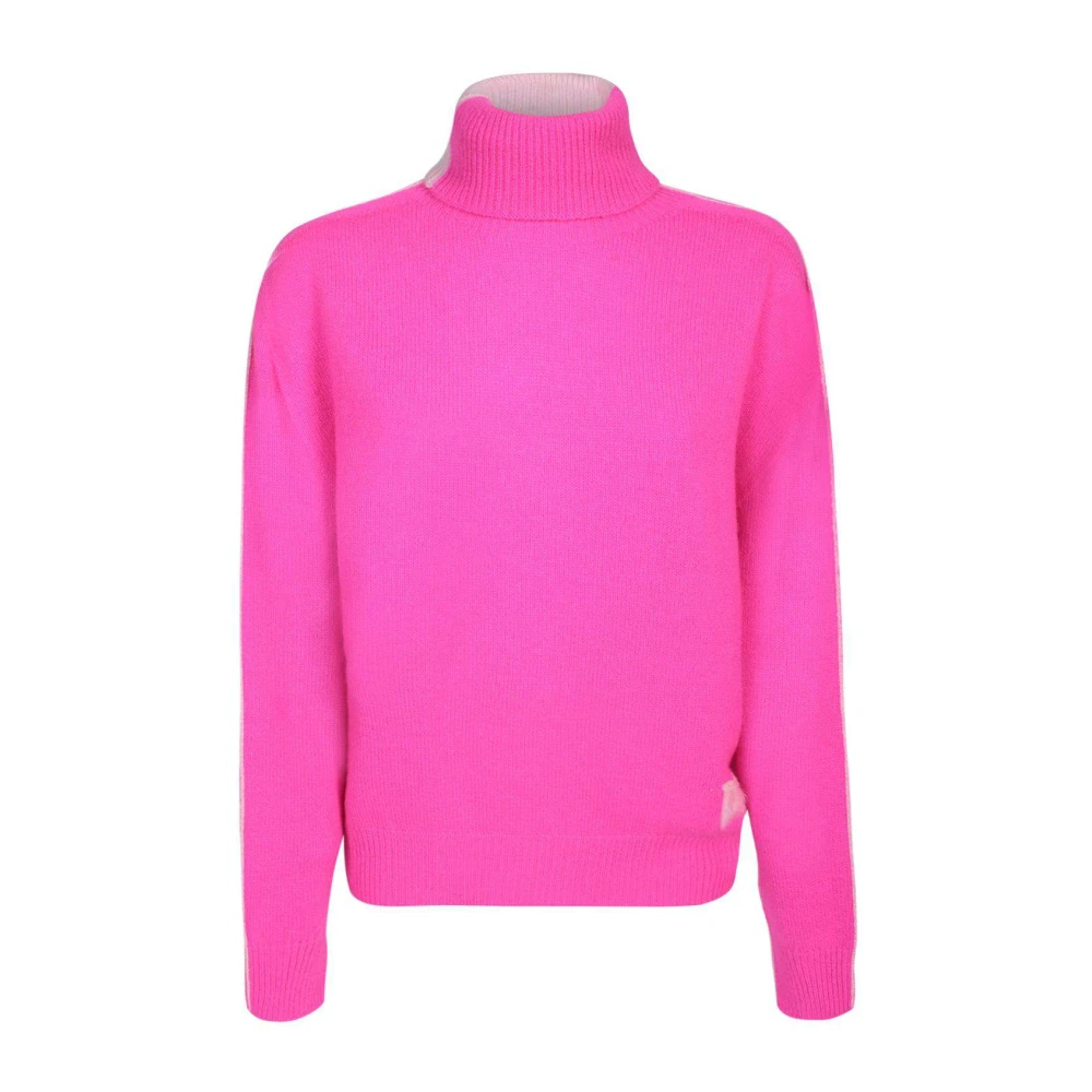 Dsquared2 Stijlvolle Gebreide Pullover Sweater Pink Dames