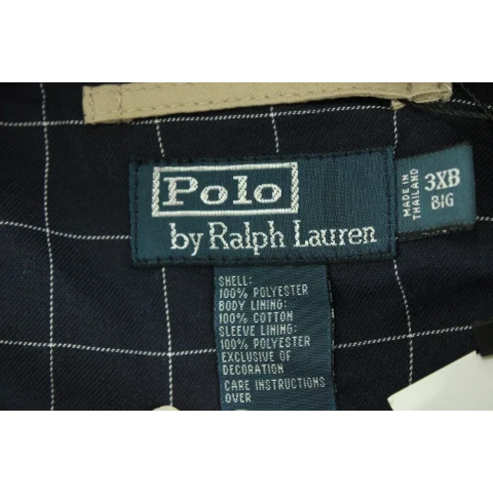 Ralph Lauren Pre-owned Polyester outerwear Beige Dames