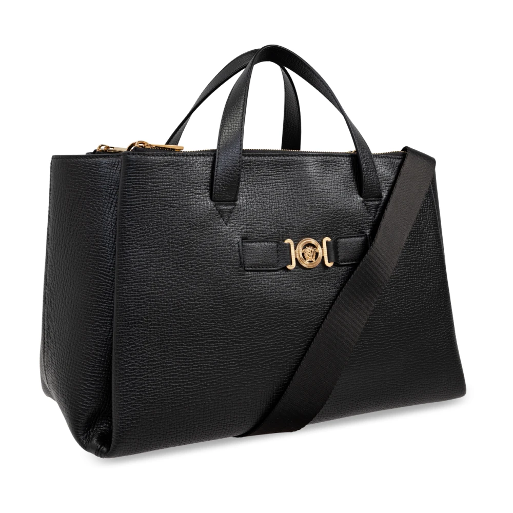 Versace Handtas Medusa Biggie Black Dames