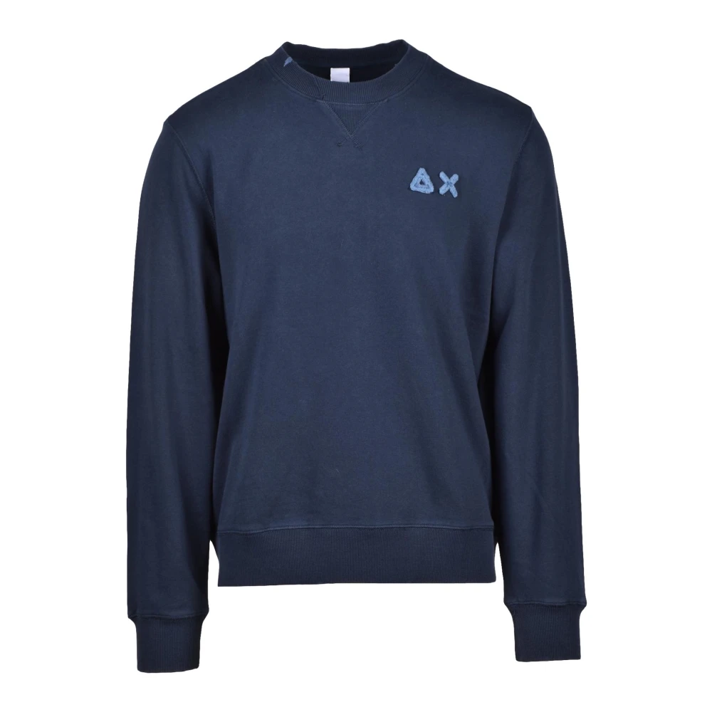 Sun68 Sweatshirt Blue Heren
