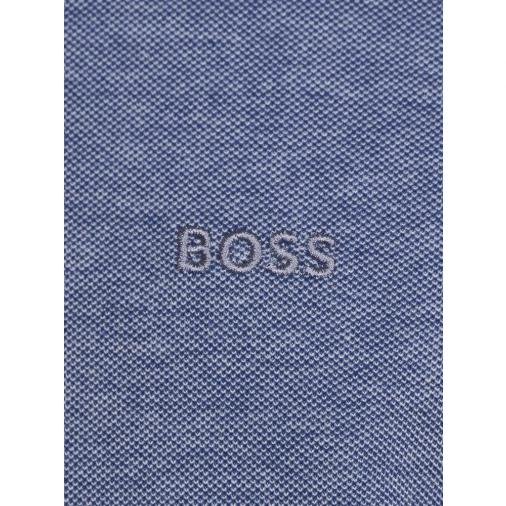 Boss Poloshirt Blue Heren