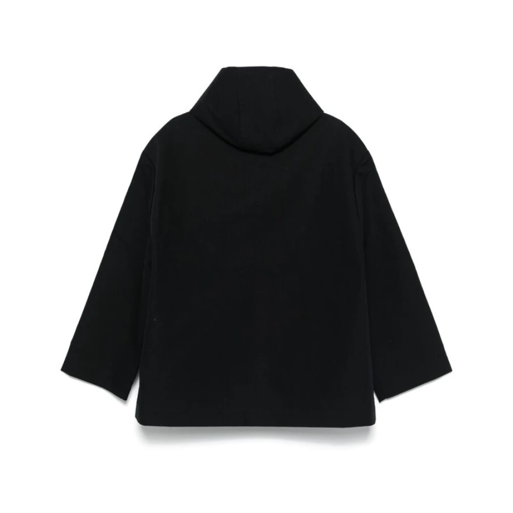 Studio Nicholson Middernachtblauwe Waterdichte Hoodie Jas Blue Heren