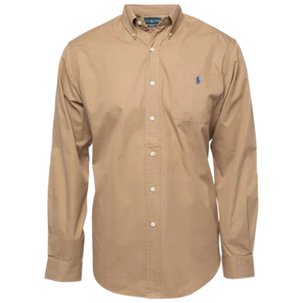 Ralph Lauren Pre-owned Cotton tops Beige Dames