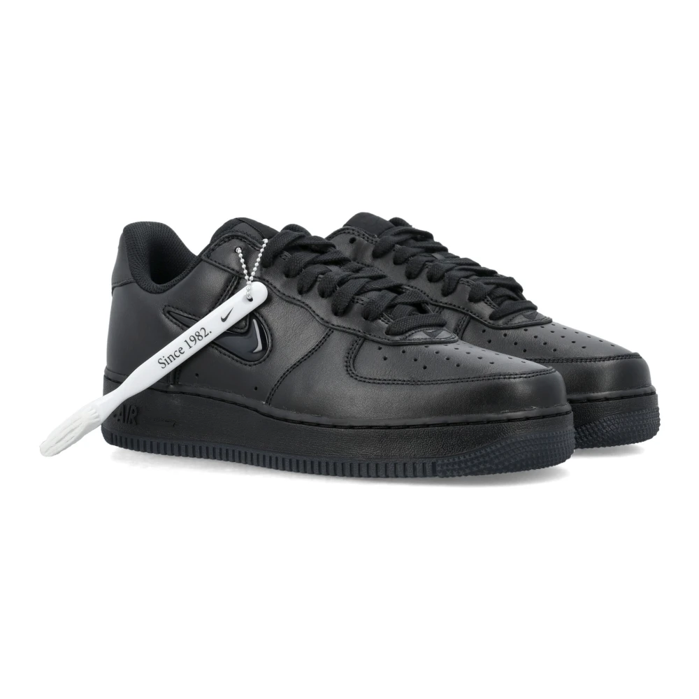 Nike Zwarte Retro Sneakers met Air Logo Black Heren