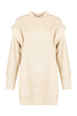 robe-midi-confortable-en-tricot