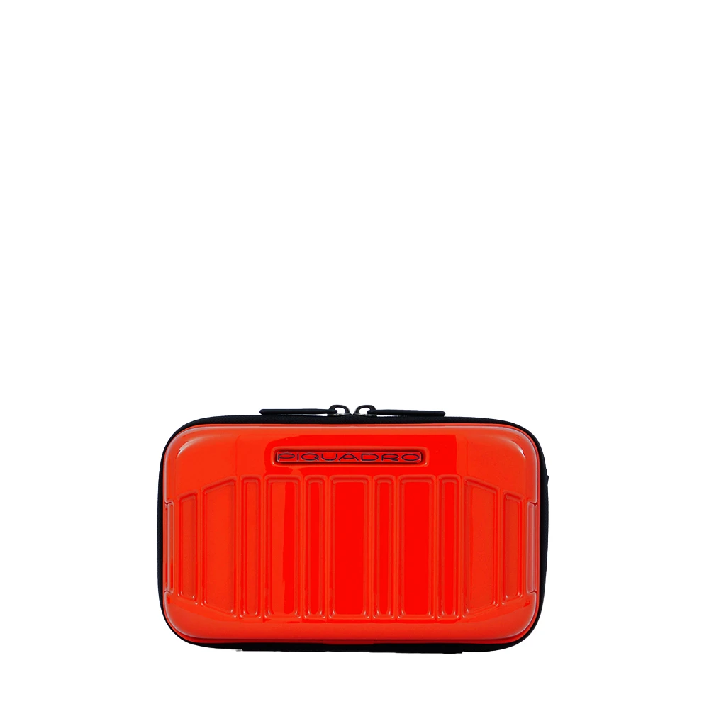 Piquadro Kvinno Orange Väskor Dam, One Size, Personal Case Crossbody Bag