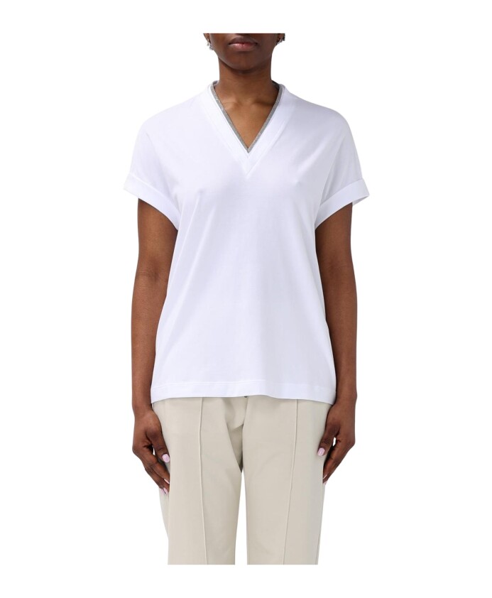 t-shirt-bleu-col-en-v