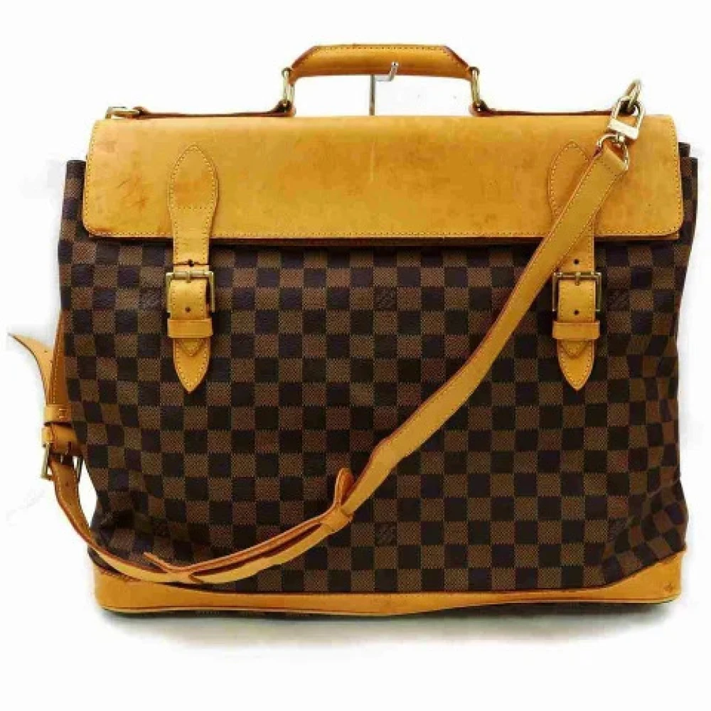 Louis Vuitton Vintage Schoudertas Brown Dames