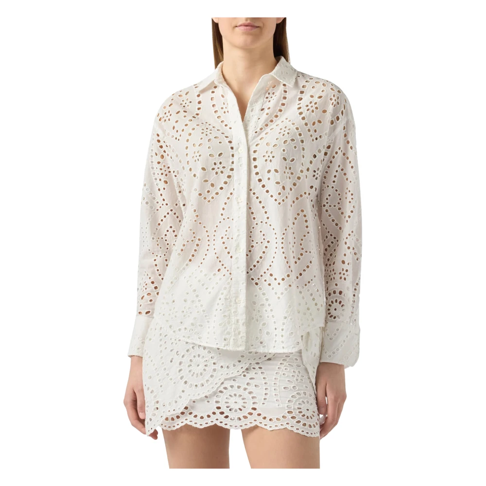 Saint Barth Women's White Shirts, S, Cristal Shirt