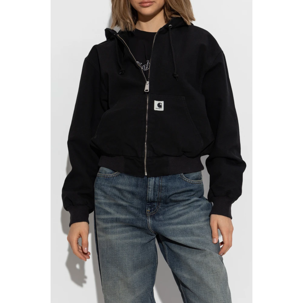 Carhartt WIP Denim jas Black Dames