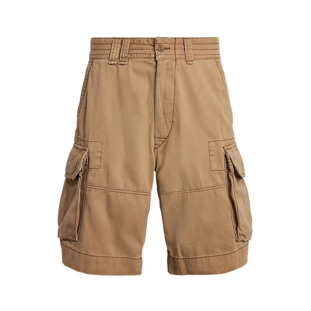 Polo Ralph Lauren Men's Beige Summer Shorts - Casual Shorts - W32 - Shorts