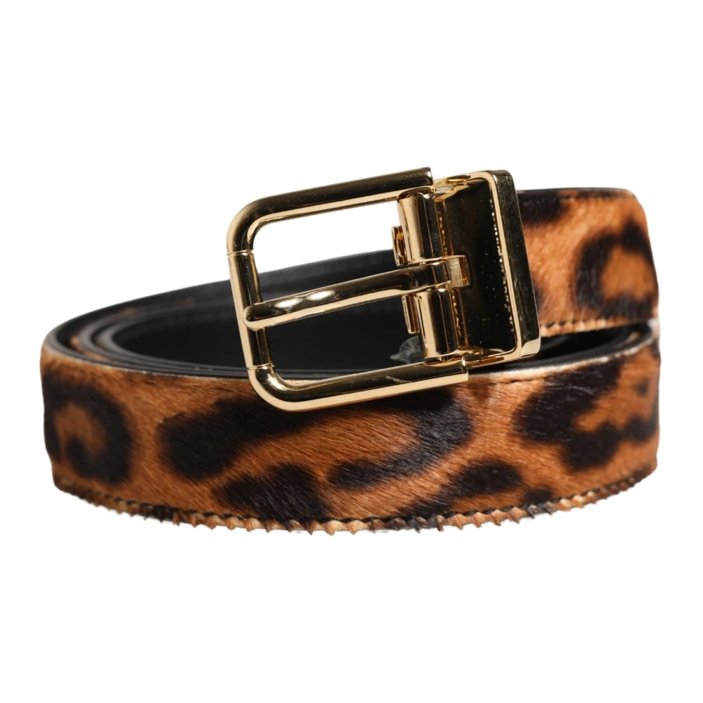 Dolce & Gabbana Women's Brown Waist Belt - Belts - One Size - Accessories