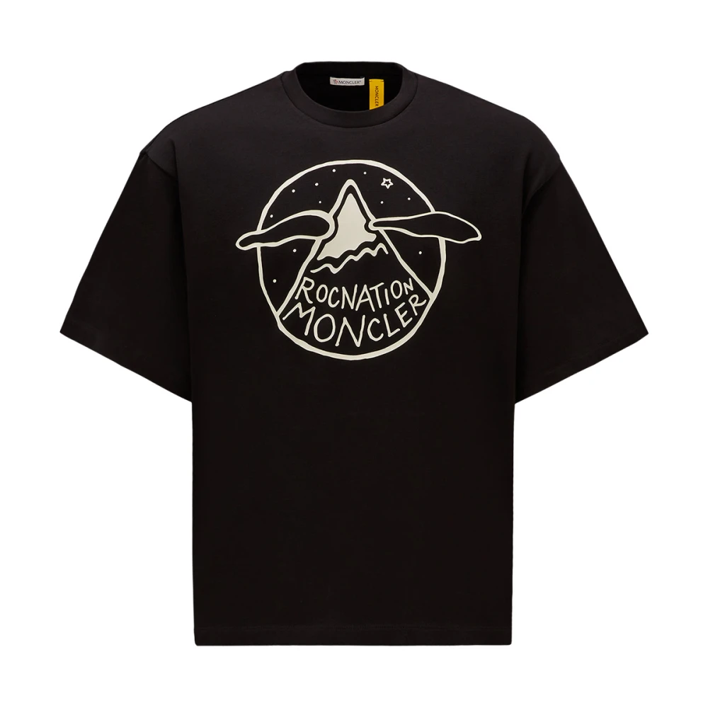 Moncler Genius T-shirts en Polos Black Heren