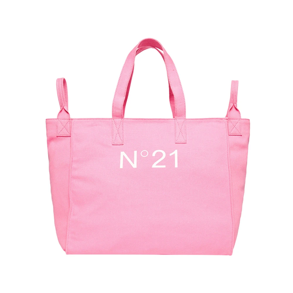 N21 Roze Fonkelende Handtas Pink Dames