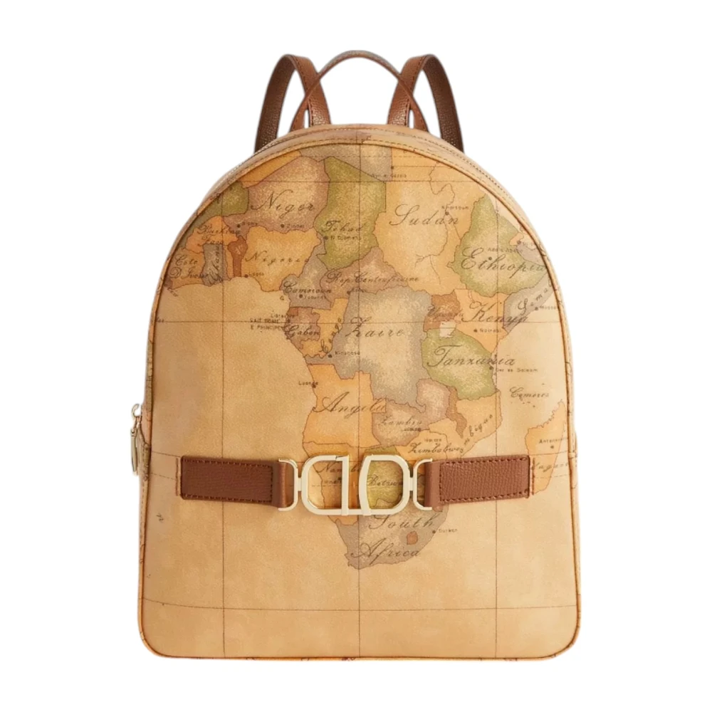 Alviero Martini 1a Classe Stedelijke Reisrugzak Lb06 Model 0548 Brown Dames
