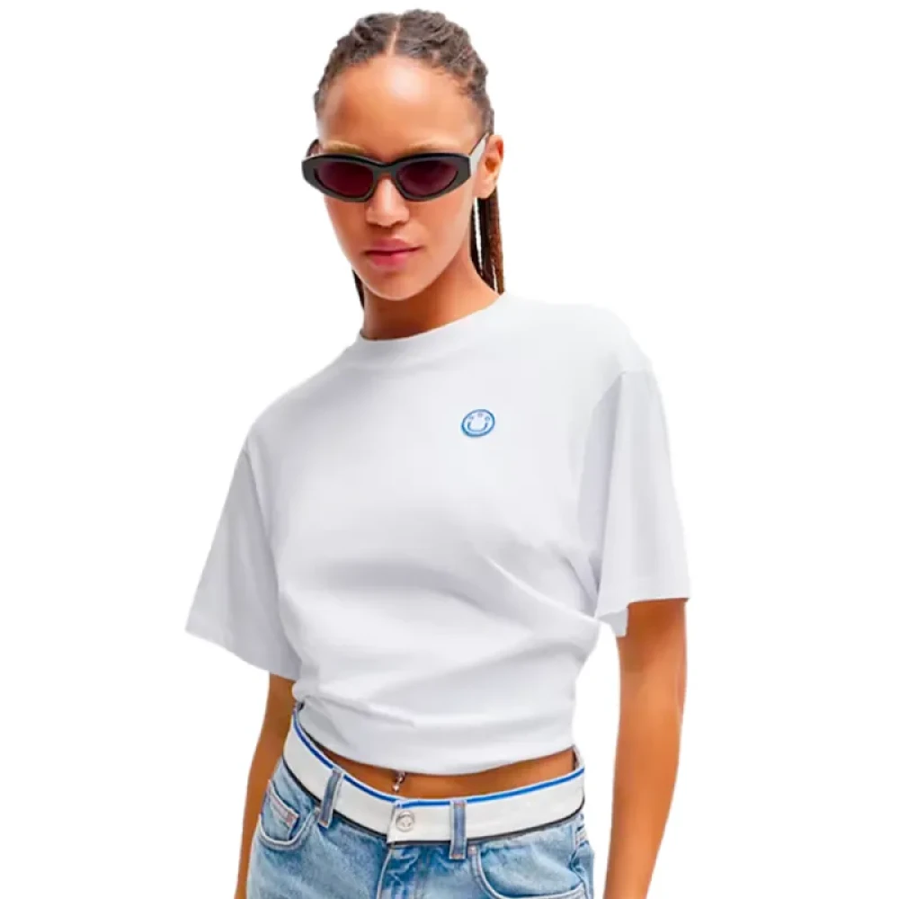 Hugo - Tops > T-Shirts - White - Hugo - Modalova