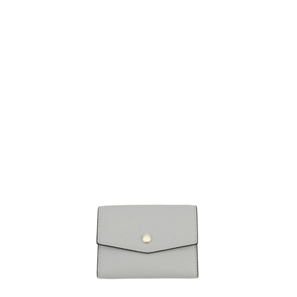 Pourchet Paris Compacte portemonnee met meerdere vakken White Dames