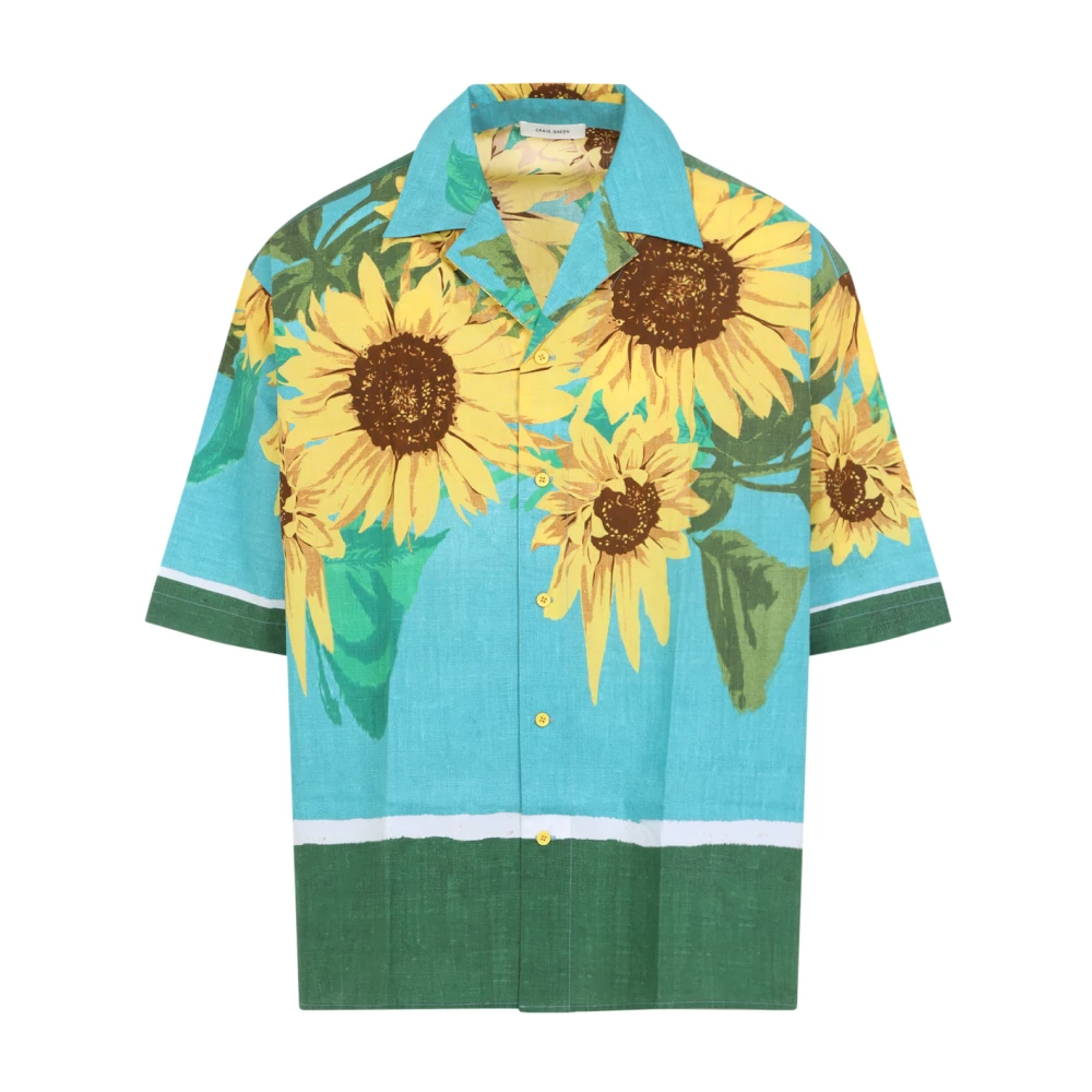 Craig Green Groene Handdoek Shirt Multicolor Heren