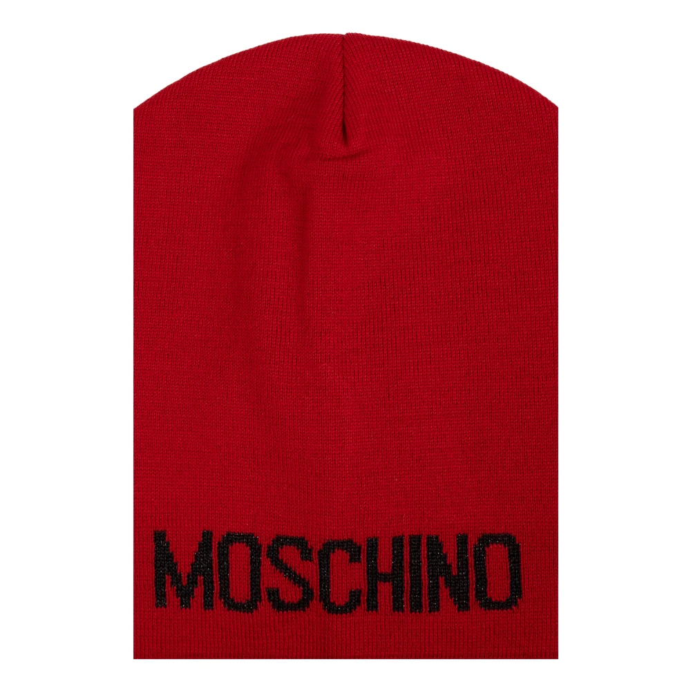 Moschino Pet met Logo Red Unisex