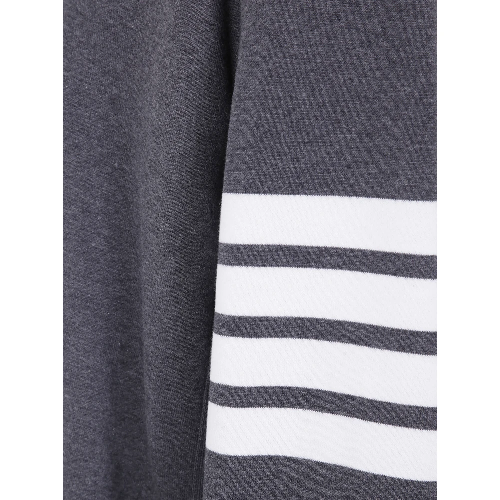 Thom Browne Stijlvolle Sweatshirts voor een Trendy Look Gray Heren