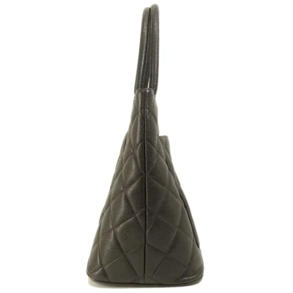 Chanel Vintage Pre-owned Fabric chanel-bags Black Dames