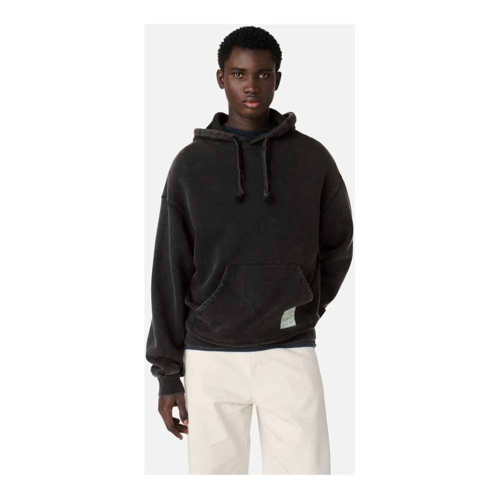 Axel Arigato Patch Washed Hoodie Black Heren
