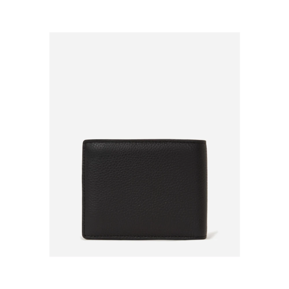 Karl Lagerfeld Zwart Gekorreld Portemonnee K Essential Brown Unisex
