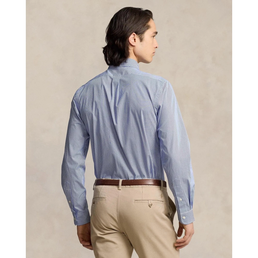 Ralph Lauren Blauw Overhemd Blue Heren