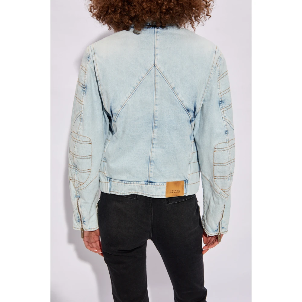 Isabel marant Chady spijkerjasje Blue Dames